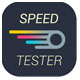 Meteor internetsnelheid testen app logo