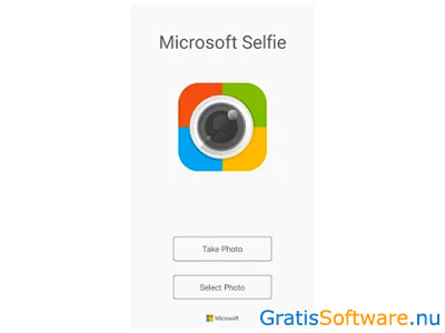 Microsoft Selfie screenshot