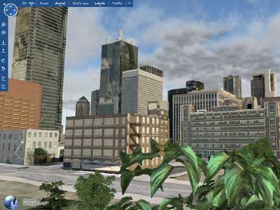 Microsoft Virtual Earth 3D screenshot
