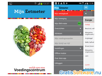 factor Spuug uit kassa Mijn Eetmeter App • Gratis dagboek van eetpatroon bijhouden