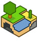 Minetest minecraft game logo