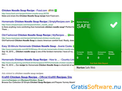 Norton Safe Web Lite screenshot