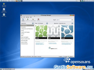 OpenSolaris screenshot