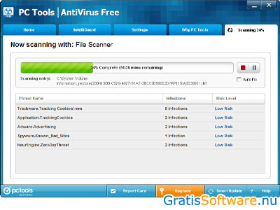 PC Tools AntiVirus Free screenshot