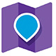 Pindat reisdagboek app logo