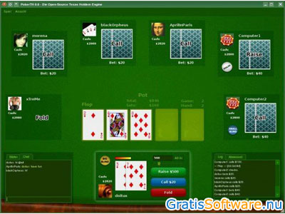 PokerTH screenshot