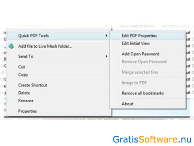 Quick PDF Tools screenshot
