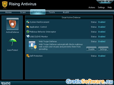 Rising Antivirus screenshot