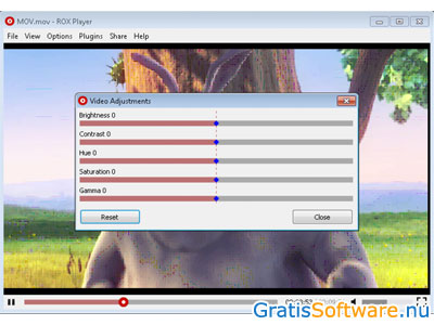 ROX Player screenshot