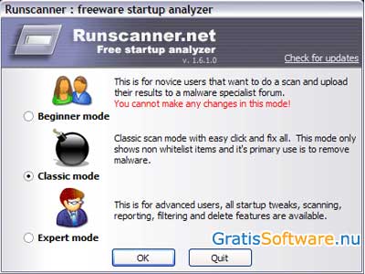 RunScanner screenshot