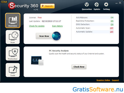Security 360 screenshot