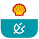 Shell Recharge elektrische auto laadpalen app logo