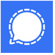 Signal anonieme chat app logo