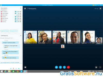Skype for Business screenshot