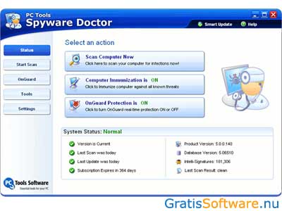 Spyware Doctor screenshot
