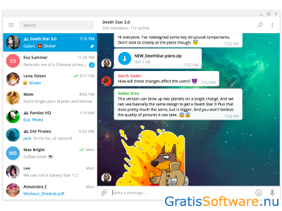 Telegram Desktop screenshot