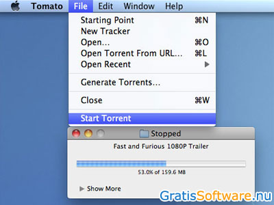 Tomato Torrent screenshot
