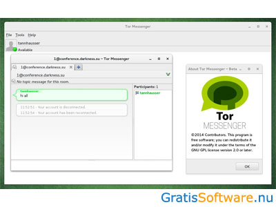 Tor Messenger screenshot