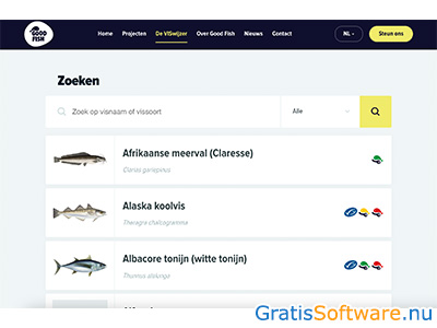 VISwijzer screenshot
