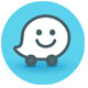 Waze apple carplay app logo