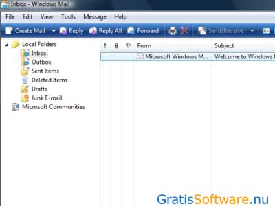 Windows Mail screenshot