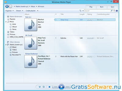 Windows Media Player screenshot