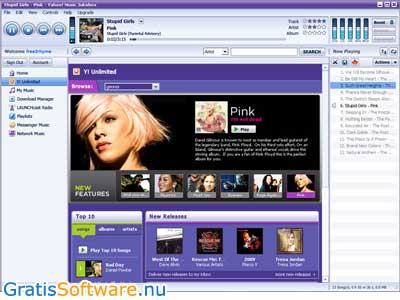 Yahoo Music Jukebox screenshot