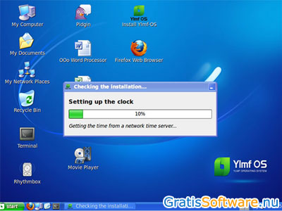 Ylmf OS screenshot